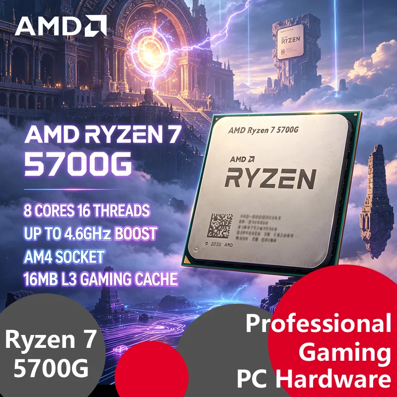 Amd Cpu Ryzen 7 - Processore Desktop AMD Ryzen 7 5700G