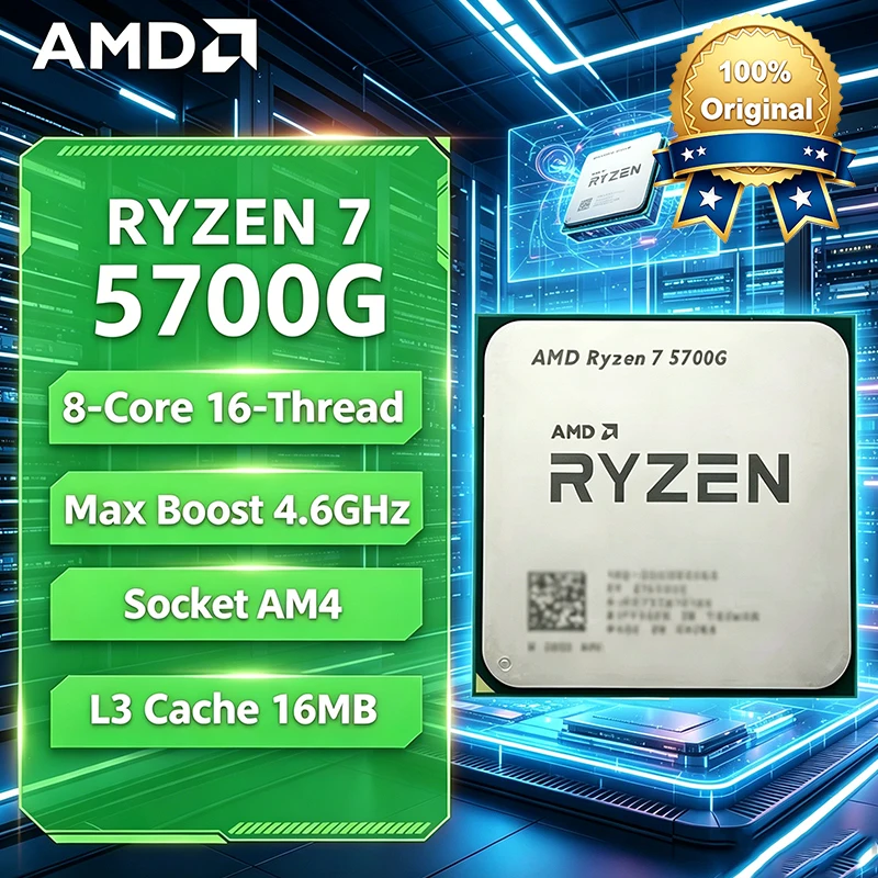 Amd Cpu Ryzen 7 - Processore AMD Ryzen 7 5700G, CPU