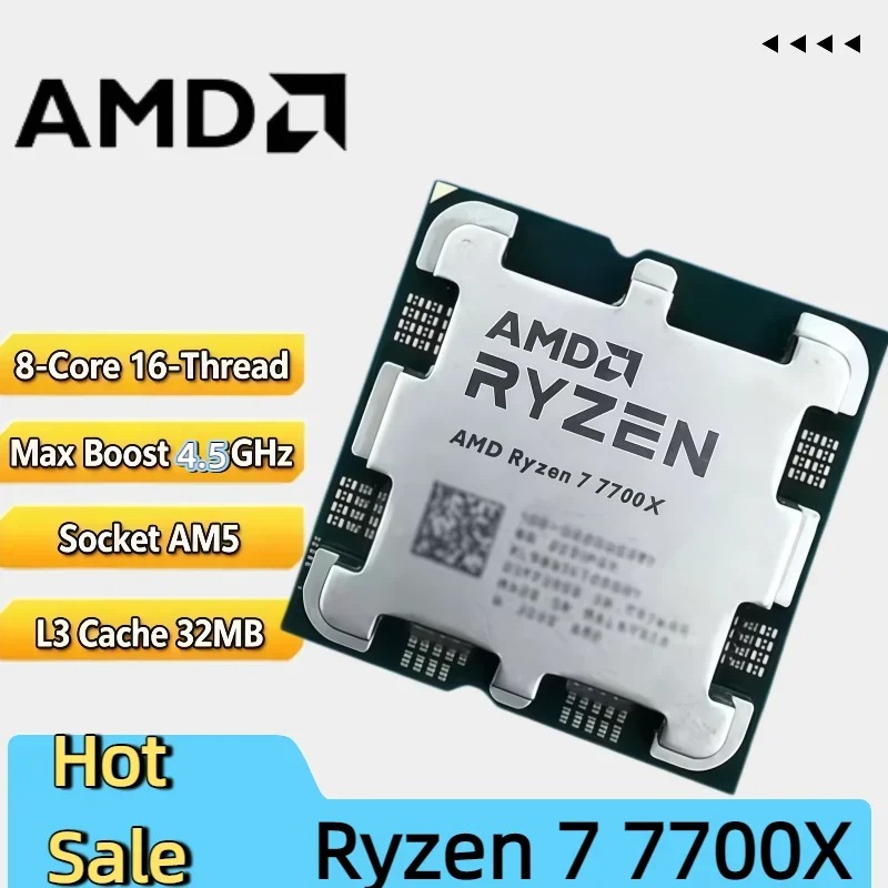AMD Ryzen 7 7700X R7 7700X CPU - Amd Cpu Ryzen 7 recensione e prezzo