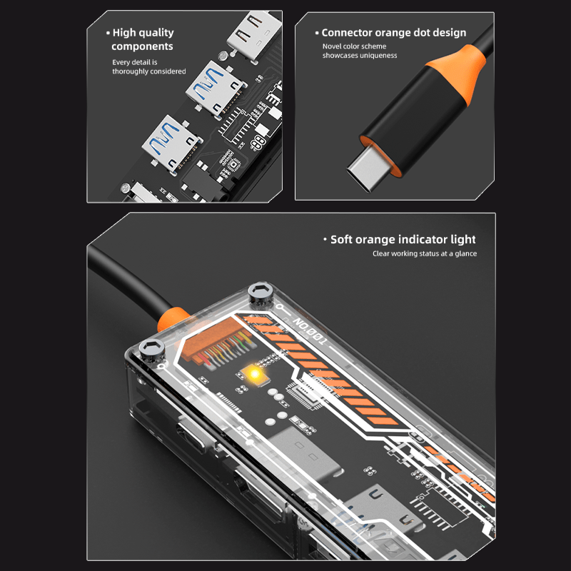 Hub USB-C 6-in-1 per MacBook P - Docking Station Usb C recensione e prezzo