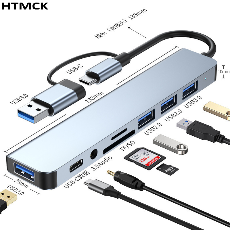 Hub USB C 8 in 2 con Multiport - Docking Station Usb C recensione e prezzo