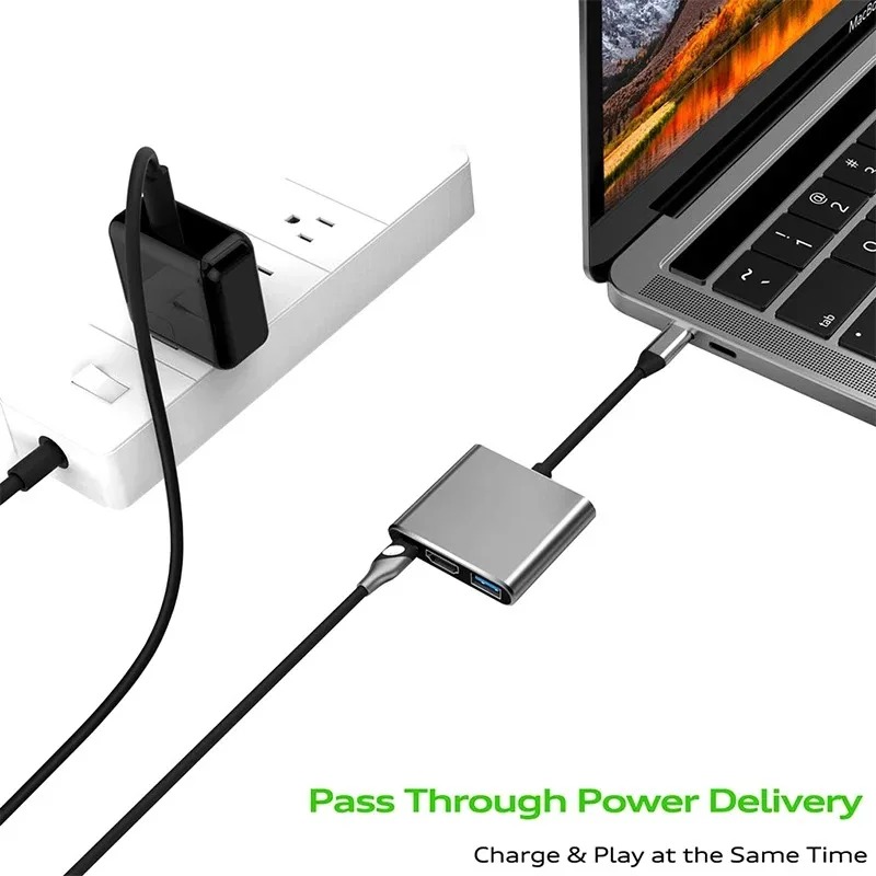 USB C HUB 3in1 Tipo C 3.0 a Do - Docking Station Usb C recensione e prezzo
